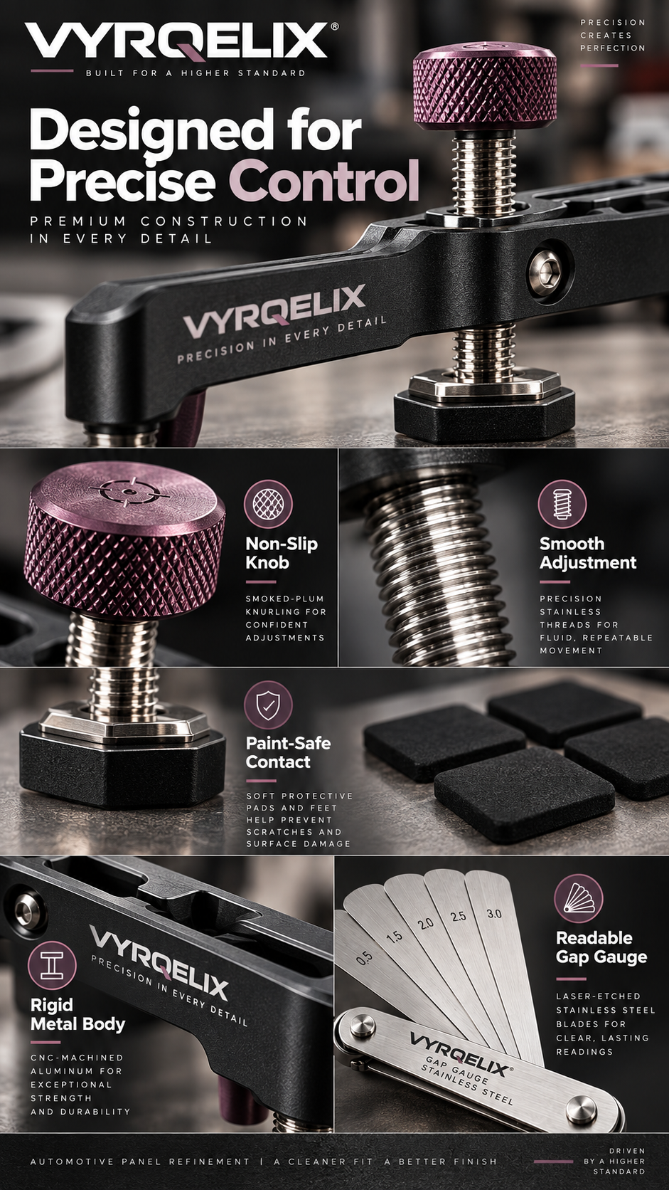 VYRQELIX precision construction details